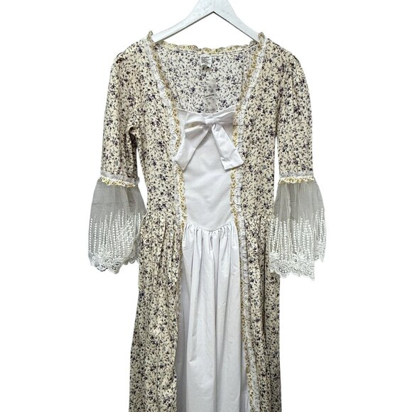 Prairie Dress M/L Western Country Settlers Costume Halloween Old Fashioned Maxi - Picture 1 of 16
